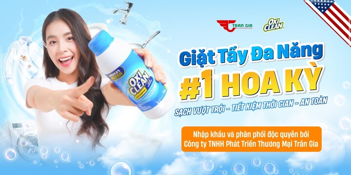 Bột giặt tẩy đa năng Oxiclean - Giải pháp làm sạch an toàn với hơn 101+ công dụng vượt trội 