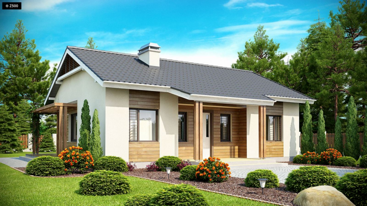 Mẫu nhà cấp 4 đẹp 40m2