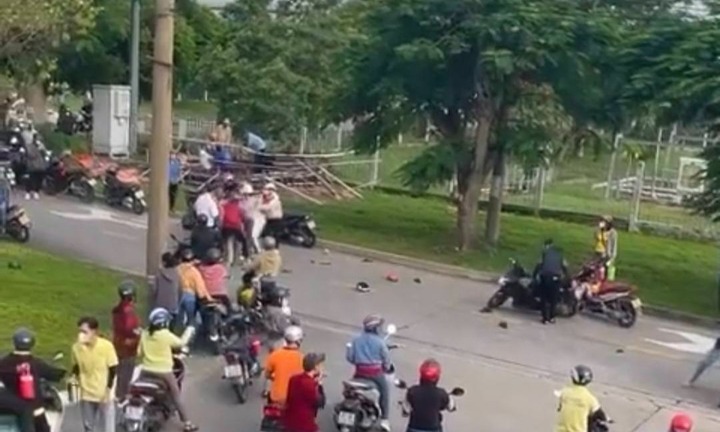 Truy bắt nhanh 7 đối tượng tụ tập đánh nhau ở khu công nghiệp Ammata, Đồng Nai