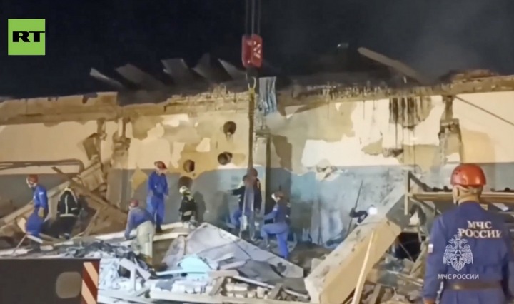 Nổ lớn tại nhà máy ở Nga, hơn 140 người thương vong