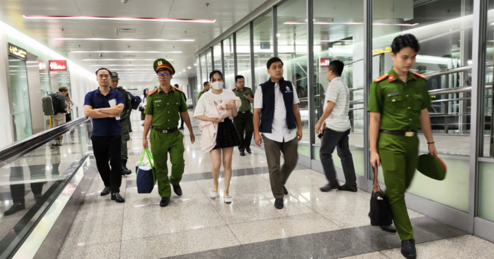 Vụ án Mr Pips: Cảnh sát dẫn giải vợ Mr Hunter từ Thái Lan về Việt Nam
