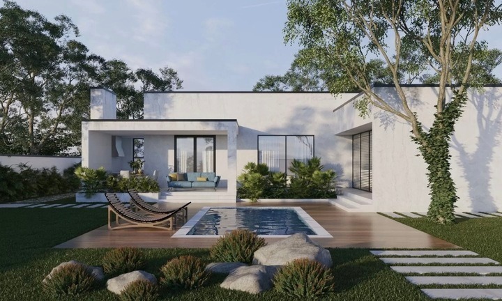 Mẫu biệt thự mini sân vườn đẹp