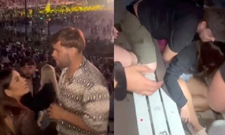 Clip: Vị hôn phu làm đổ ly nước, người phụ nữ bị gã đàn ông lạ hành hung đến bất tỉnh tại chỗ