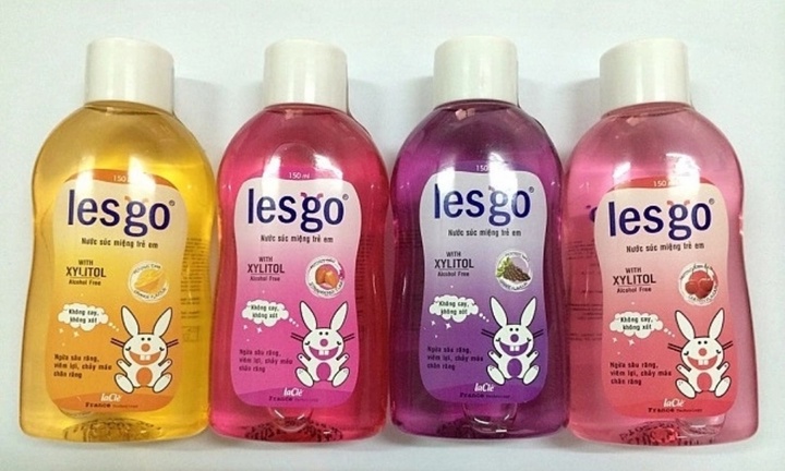 Thu hồi nước súc miệng trẻ em nhập khẩu do có chất bảo quản không được công bố