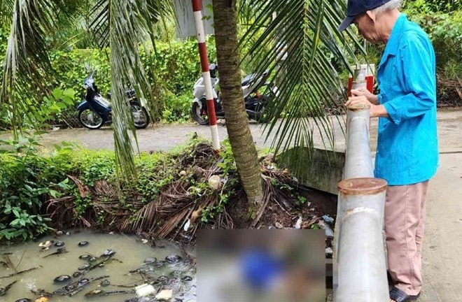 Danh tính người đàn ông tử vong trong tư thế nằm úp dưới kênh ở Đồng Tháp