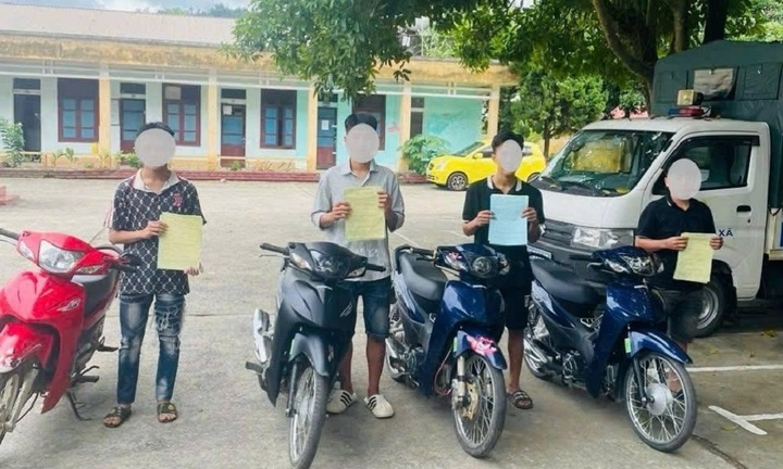 Lào Cai: Xử lý nhóm thanh thiếu niên vi phạm trật tự an toàn giao thông
