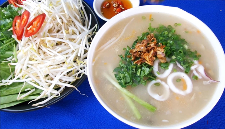 Quán cháo mực ngon nhất TP. HCM