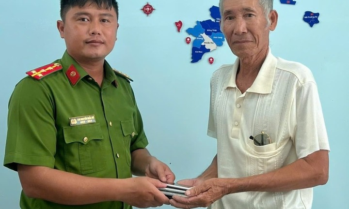 Bắt nhanh đối tượng Thông Nay trộm 4 chiếc điện thoại của cụ ông 74 tuổi 