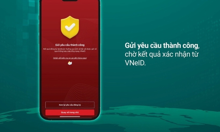 Hướng dẫn cách nhận chi trả an sinh xã hội, quà Tết Độc lập qua VNeID