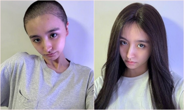 Nữ ca sĩ xinh đẹp bất ngờ cạo trọc đầu, xóa tất cả nội dung trên trang cá nhân