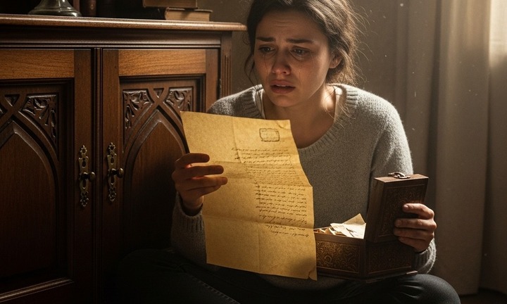 Dọn dẹp lại chiếc tủ cũ của mẹ, tôi vô tình phát hiện bí mật về người yêu cũ