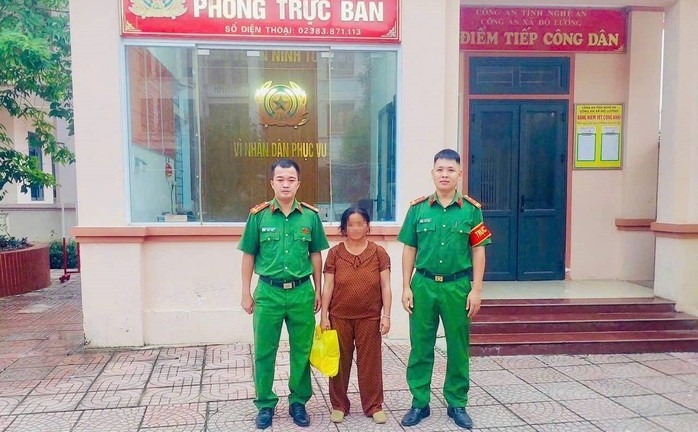 Công an dùng sinh trắc học giúp người phụ nữ đi lạc 500 km trong hơn 2 tháng về với gia đình