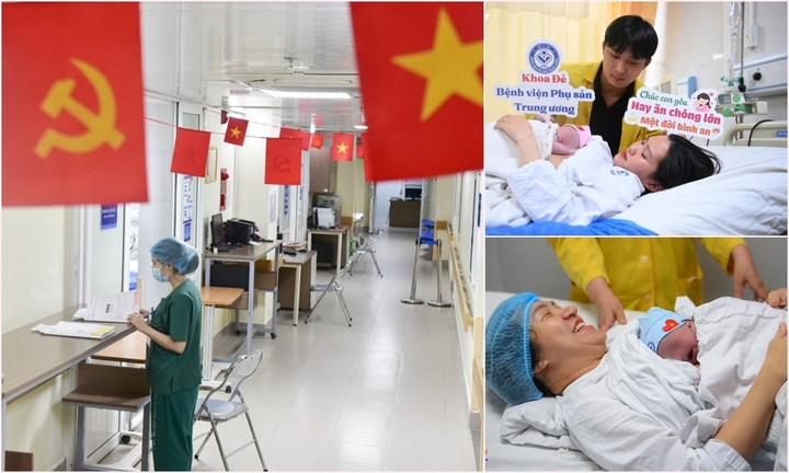 Những “thiên thần nhỏ” cất tiếng khóc chào đời vào ngày Tết Độc lập