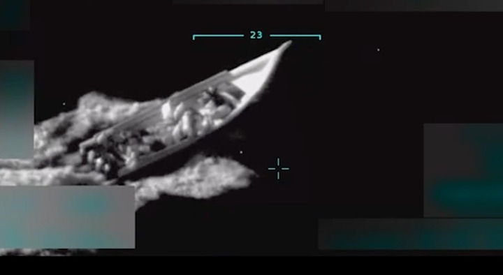 Tàu nghi chở ma túy vừa rời Venezuela bị Mỹ phóng tên lửa phá hủy