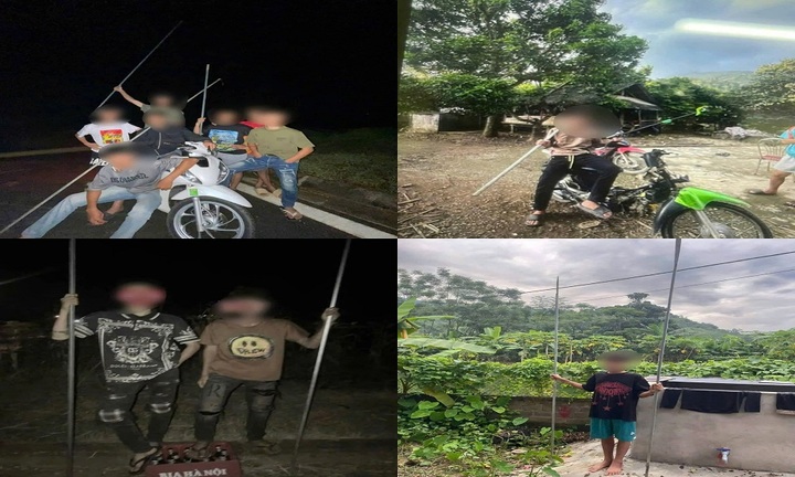 Lào Cai: Kịp thời ngăn chặn nhóm thiếu niên tàng trữ, sử dụng hung khí nguy hiểm