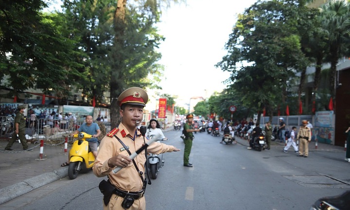 Hà Nội: Đảm bảo an toàn giao thông ngày khai giảng năm học mới