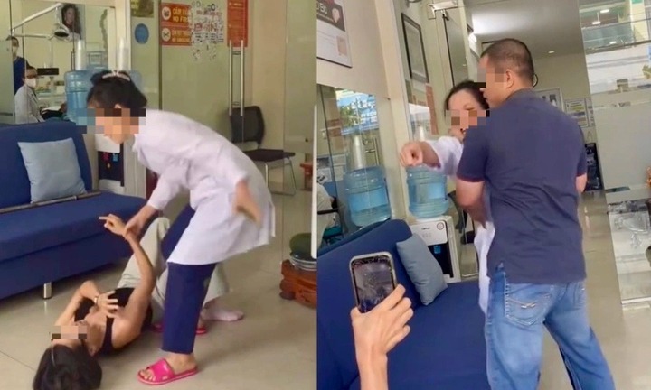 Xác minh clip chủ cơ sở nha khoa đập phá tài sản, hành hung khách hàng ở TP.HCM