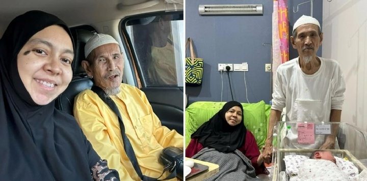 Cụ ông 80 tuổi đón con đầu lòng với vợ trẻ kém 38 tuổi, bật mí bí quyết giữ gìn sức khỏe