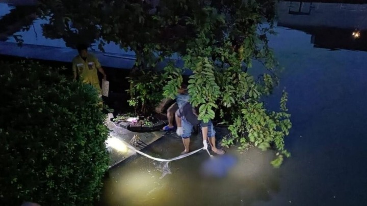 Phát hiện thi thể nam giới mặc áo in chữ 