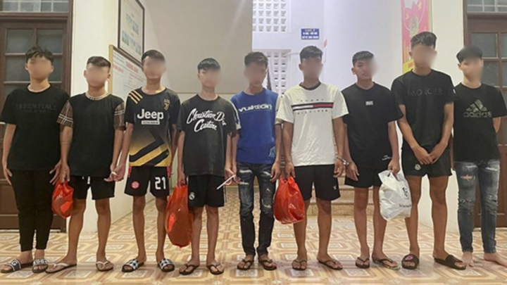 Triệt xóa ổ nhóm mang hung khí đi cướp, trộm cắp và gây rối ở Hải Phòng