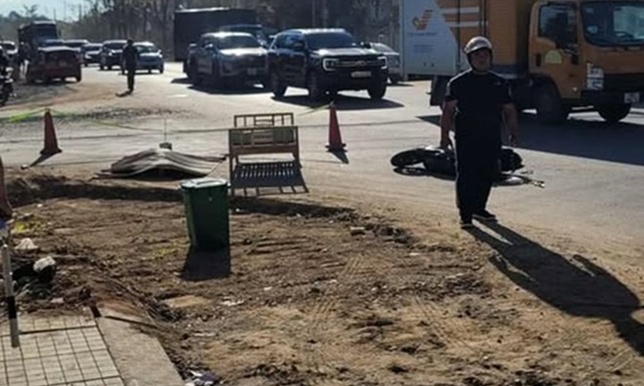 Người phụ nữ tử vong thương tâm do va chạm với xe tải ở Hà Tĩnh