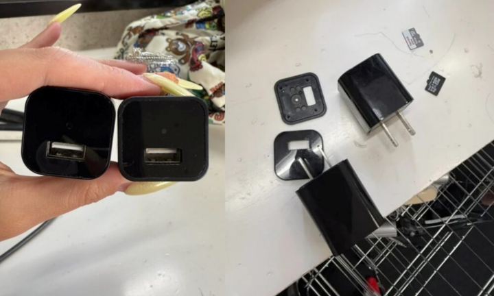 Nữ ca sĩ xinh đẹp bị quay lén cảnh thay đồ bằng 5 camera ẩn được ngụy trang tinh vi