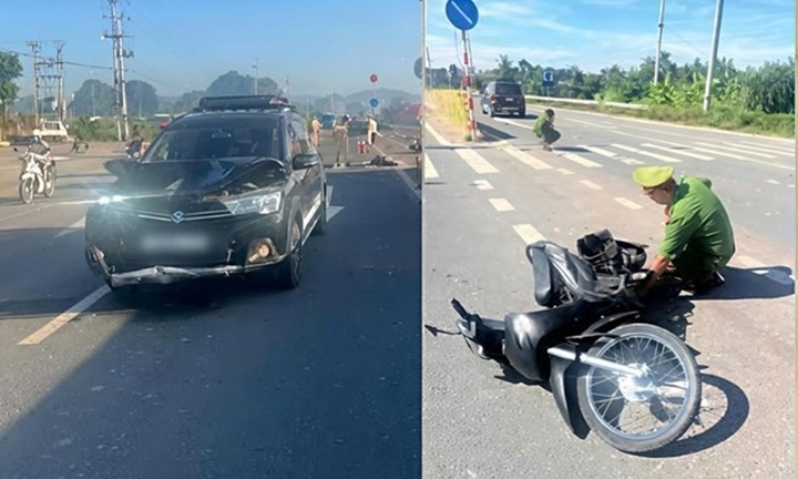 Tin tức tai nạn giao thông mới nhất ngày 18/9: Ô tô va chạm với xe máy, 1 người tử vong
