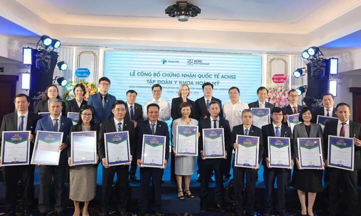 Hoàn Mỹ trở thành hệ thống y tế tư nhân đầu tiên tại Việt Nam đạt chứng nhận quốc tế ACHSI trên toàn hệ thống