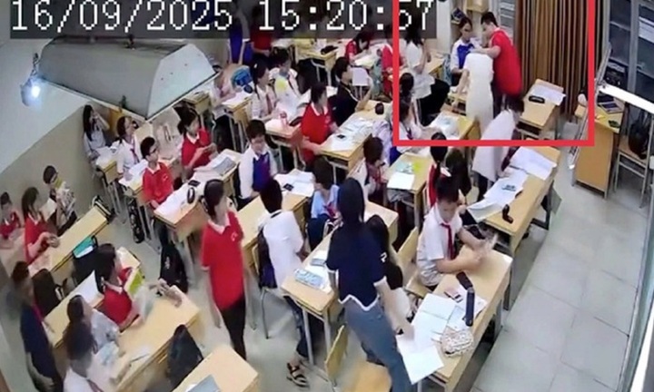 Vụ học sinh túm tóc, quật ngã cô giáo: Hiệu trưởng lên tiếng