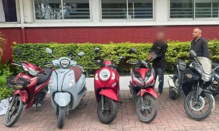Trộm 6 xe máy trong 2 tháng để lấy tiền cho vợ tiêu xài