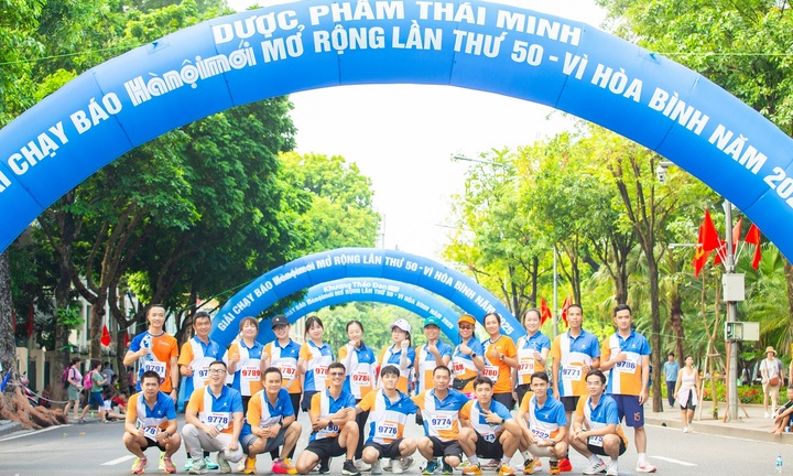 Khương Thảo Đan đồng hành cùng giải chạy Báo Hà Nội Mới mở rộng lần thứ 50