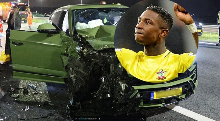 Cựu cầu thủ Premier League gặp tai nạn xe hơi