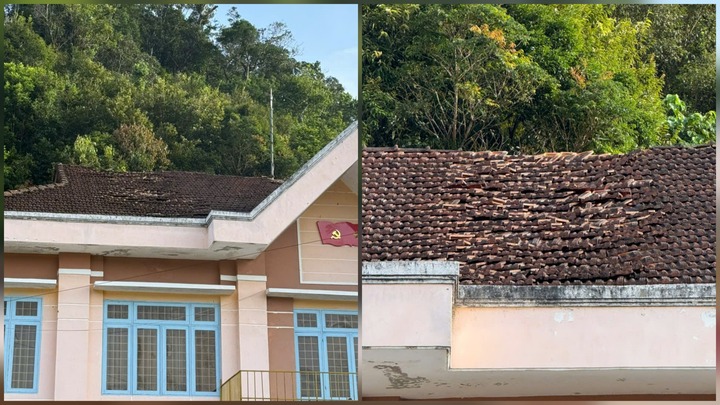 Liên tiếp xảy ra động đất ở Quảng Ngãi, nhiều điểm trường học bị sập mái, nứt tường