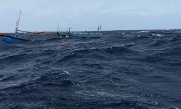 Tàu cá Bình Định bị tàu chở dầu tông chìm, thuyền trưởng mất tích 