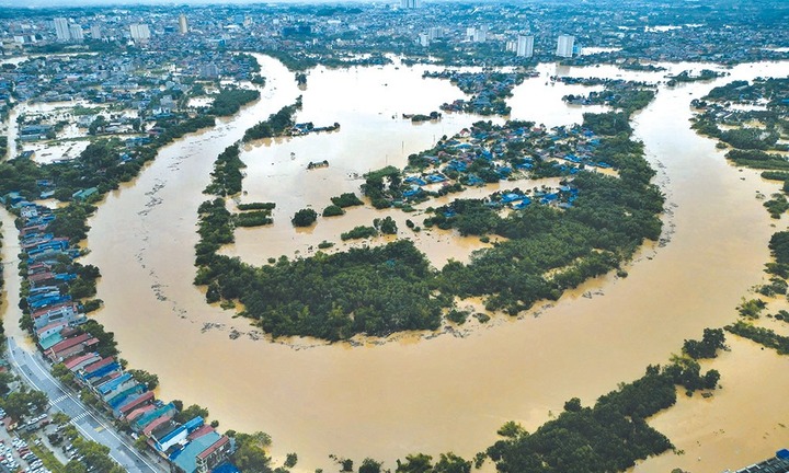 Lũ lụt ở Thái Nguyên: Vượt đỉnh lịch sử sau bão Yagi, 6 người thiệt mạng và mất tích