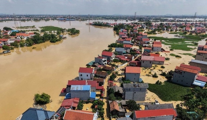 Cảnh báo 8 xã, phường Hà Nội ngập lụt từ 0,2-0,6 m trong lũ sông Cầu, sông Cà Lồ