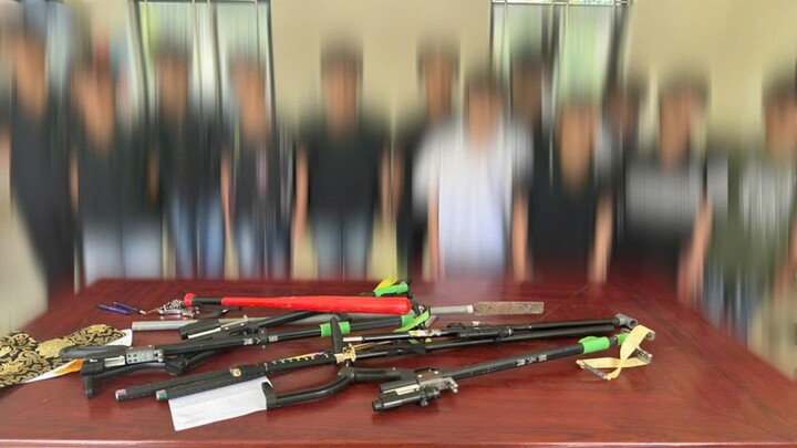 Thái Nguyên: Kịp thời ngăn chặn 2 nhóm học sinh mang hung khí đánh nhau.