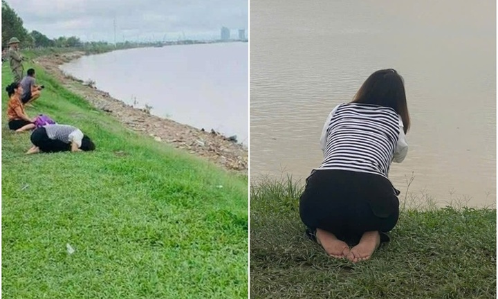 Tiết lộ loạt hành động của người bố trước nghi vấn ôm 2 con lao xuống sông Lam