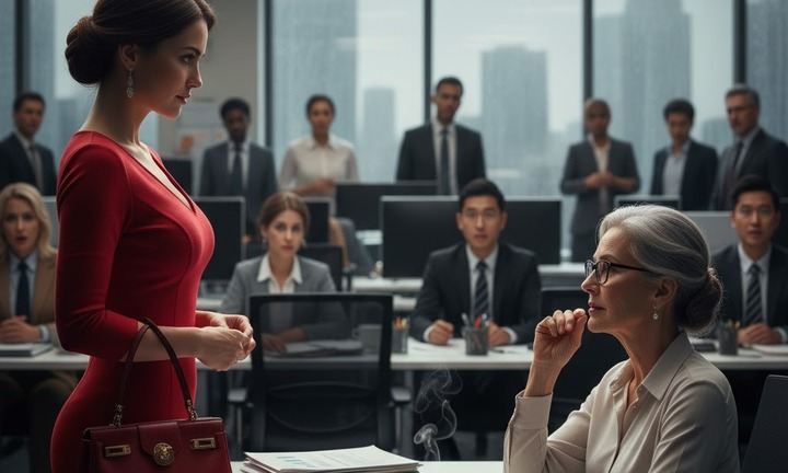 Bị nhân tình của chồng đến tận công ty tìm gặp, tôi cười nhẹ đáp lại đúng 1 câu