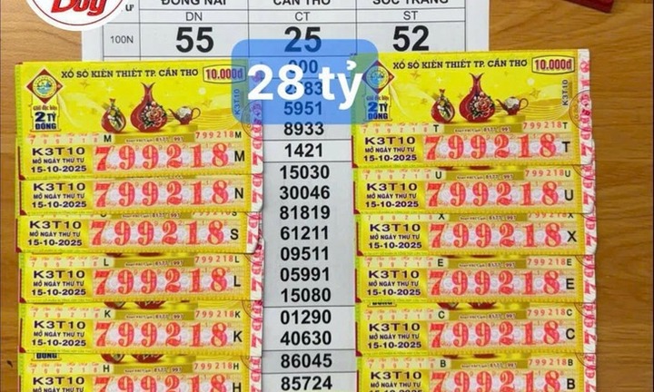 Một phụ nữ ở Cần Thơ trúng độc đắc gần 26 tỷ đồng