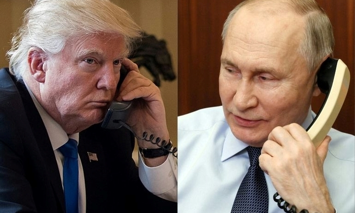 Ông Trump và ông Putin điện đàm 
