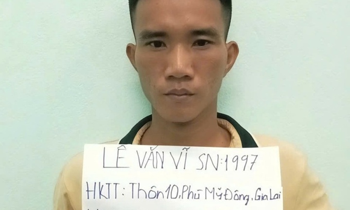 Bắt giữ Lê Văn Vĩ đối tượng đột nhập vào nhà dân trộm vàng