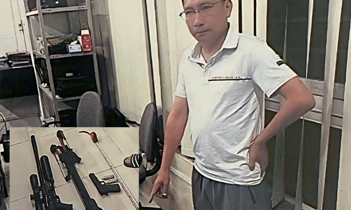 Người đàn ông bị đề nghị truy tố vì sở thích sưu tầm, nghiên cứu vũ khí