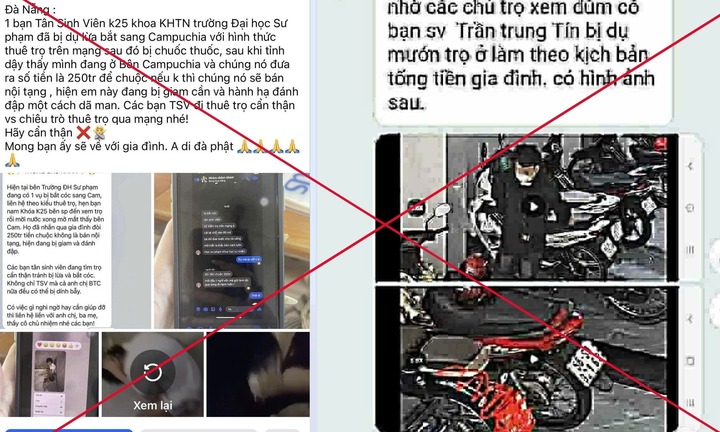 Công an TP Đà Nẵng bác thông tin sinh viên bị bắt cóc