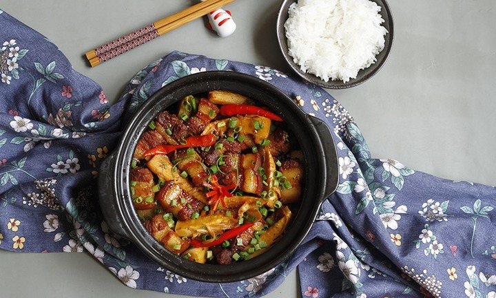 Cách làm thịt kho măng ngon