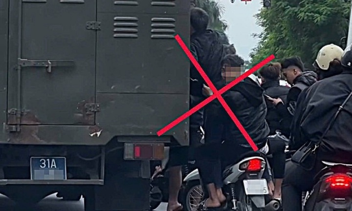 Xác minh, xử phạt nhóm thanh niên 