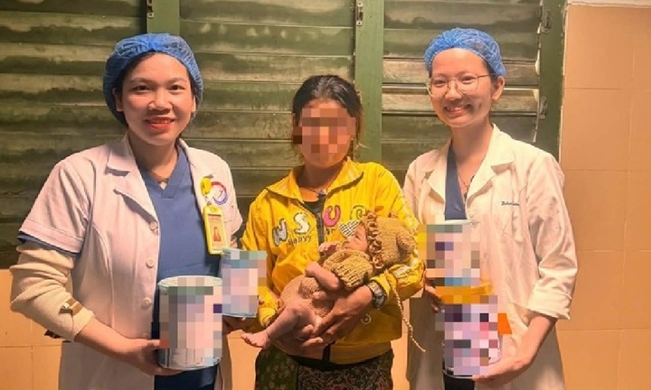 Cứu thành công bệnh nhi 5 ngày tuổi bị thủng dạ dày, nhiễm khuẩn đường huyết nặng