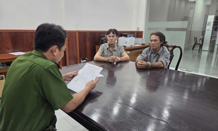 Danh tính hai cha con bị bắt vì cùng có lệnh truy nã 