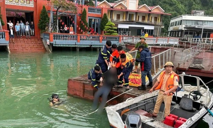 Tìm thấy thi thể thanh niên rơi xuống lòng hồ Hòa Bình khi đi dự đám cưới