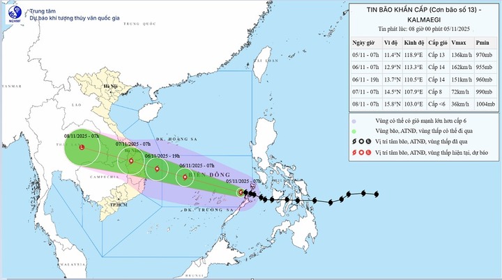 Cơn bão số 13- bão Kalmaegi